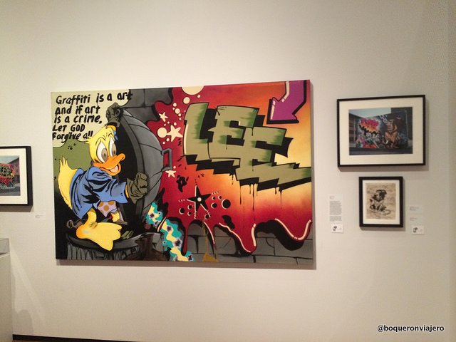 Exhibition about graffiti in The Museum of the City of NY
