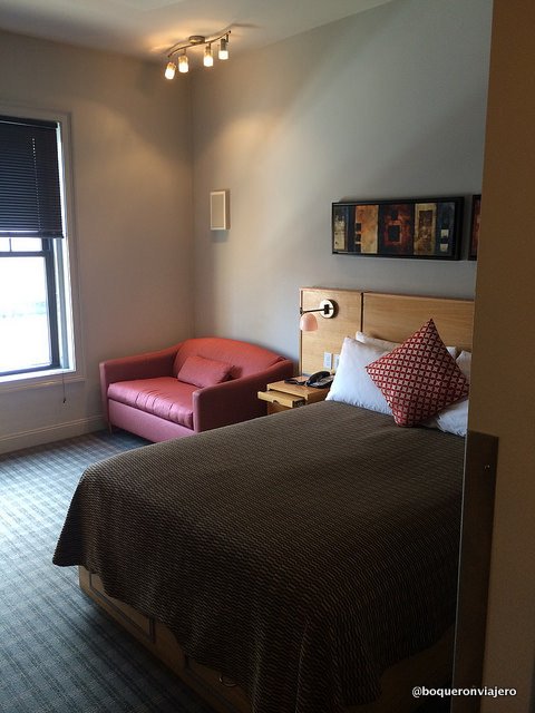 A room in The Charlesmark Hotel, Boston