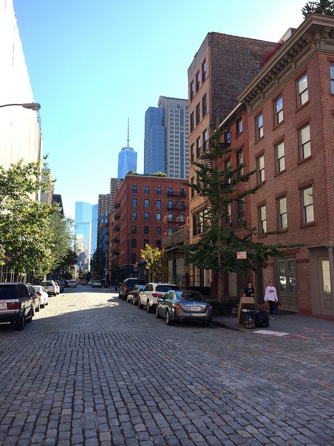 Empire State from SoHo New York