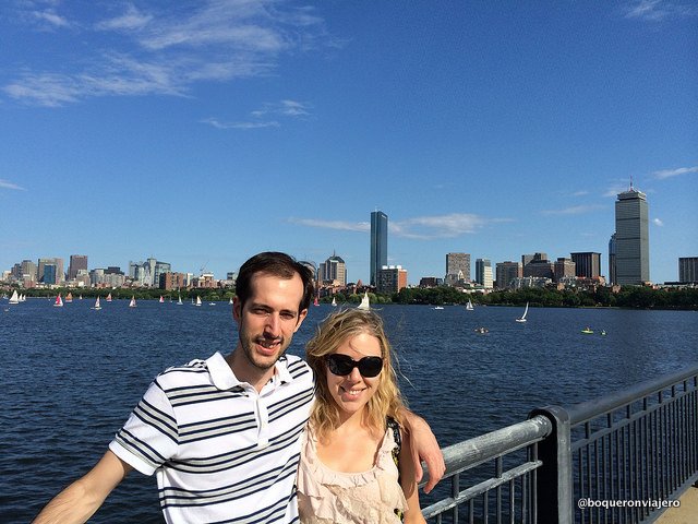 Pedro and Abby in Boston