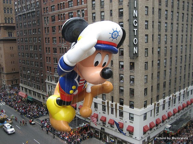 Mickey at Macy's Parade