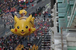 Pikachu at Macy's Parade