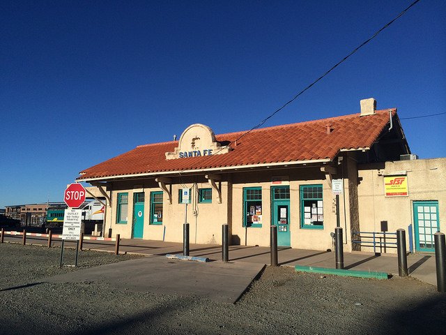 Santa Fe old train station, NM
