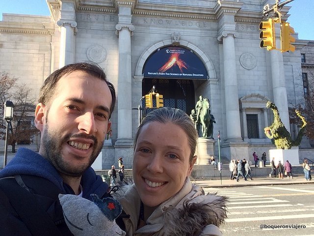 Abby & Pedro at the American Museum of Natural History, New York