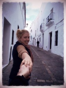 Abby in Vejer de la Frontera, Cadiz