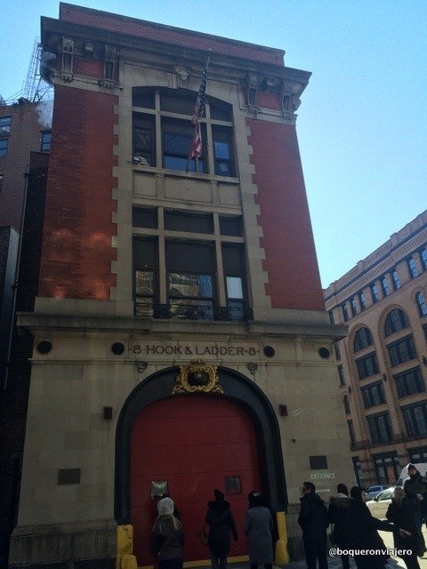 Fire Station at Ghostbusters