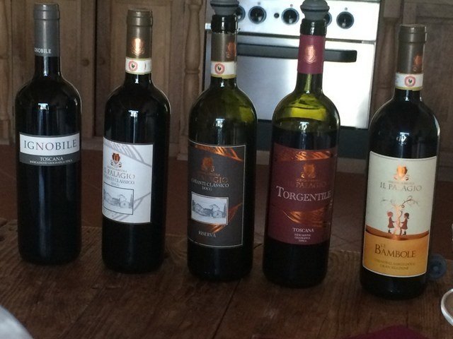 The wines of the Azienda Agricola Il Palagio