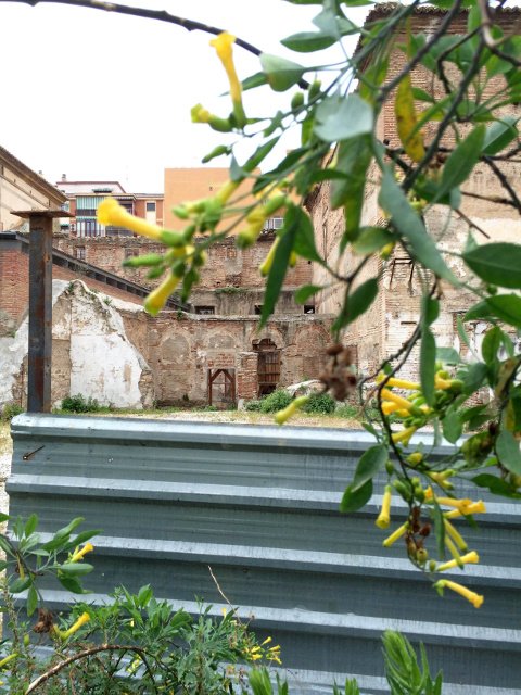 The old walls of Saint Andrew’s Convent in El Perchel, Málaga