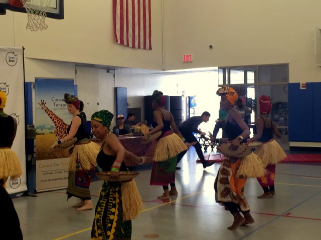 African dance at the New York Travel Festival 2016