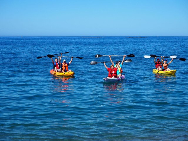 Kayaking in Salobreña