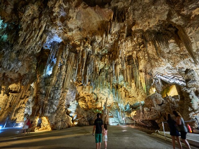 Another getaway from Málaga is Nerja with its famous caves