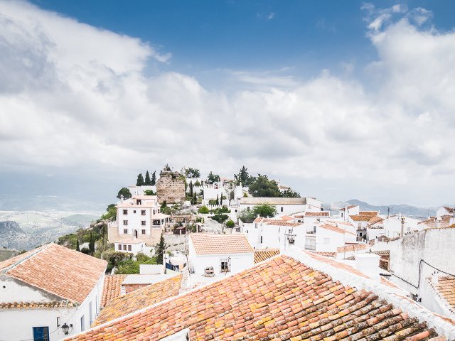 Comares is the highest town in the Axarquia a getaway from Málaga