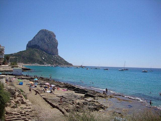 The Rock of Ifach on the Costa Blanca
