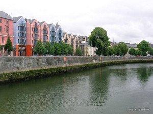 Río Lee en Cork, Irlanda