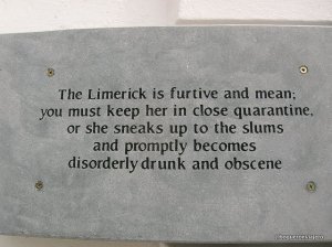 Frase sobre Limerick