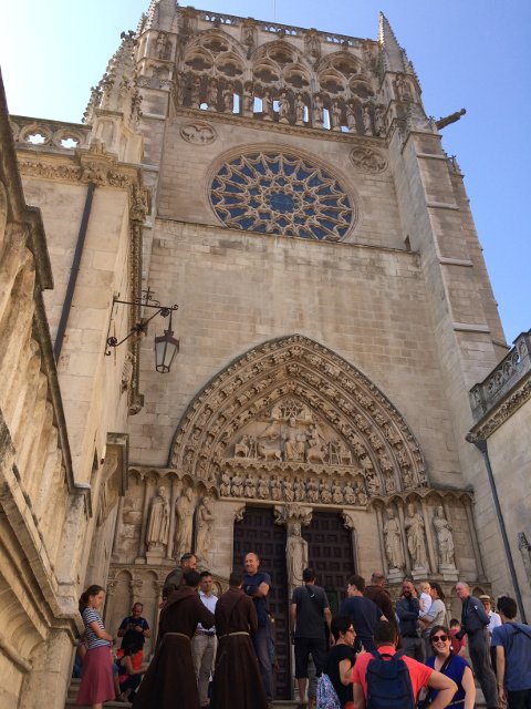 Entrada de la Catedral de Burgos