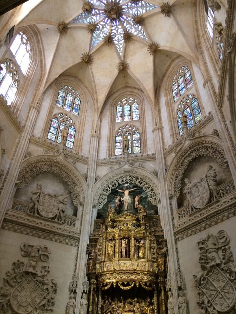 Interior Catedral de Burgos