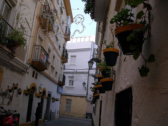 Barrio de Viña en Cádiz
