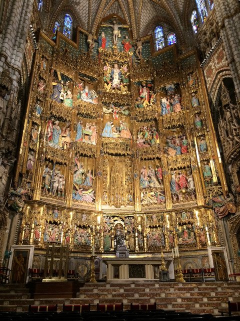 Interior de la Catedral de Toledo